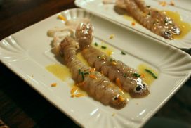 Crudità di Canocchie - Ristorante Saluma - Cesenatico centro mare